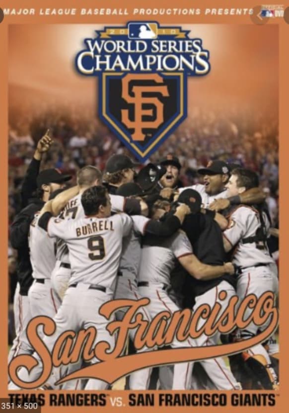 Постер 2010 San Francisco Giants: The Official World Series Film